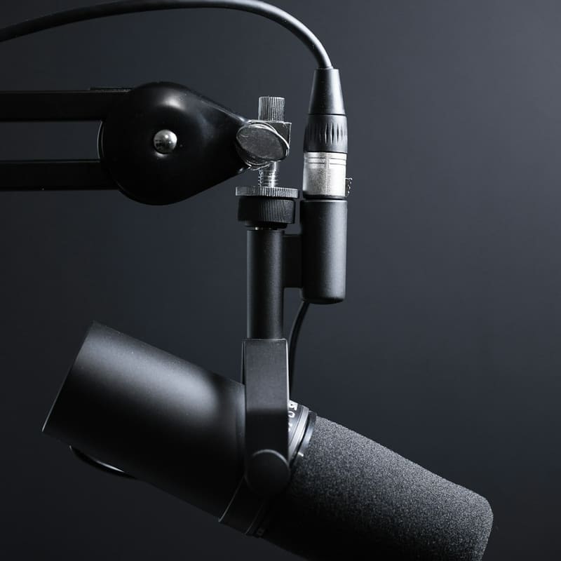 Micrófono de Estudio con Brazo Articulado — tienda dominio