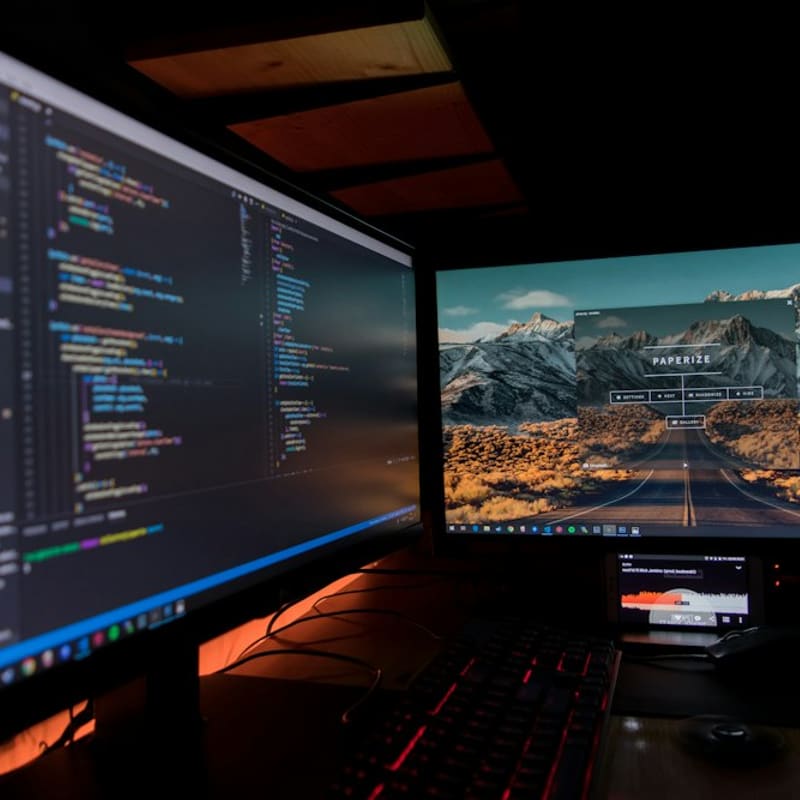 Kit Doble Monitor para Programadores — tienda dominio