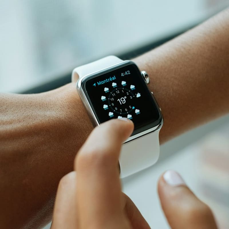 Smartwatch Elegante Plata — tienda dominio